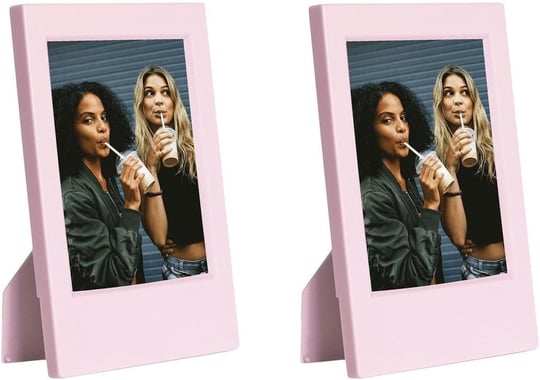 Instax Mini Film Uyumlu Pembe 2li Klasik Fotoğraf Çerçeve Seti