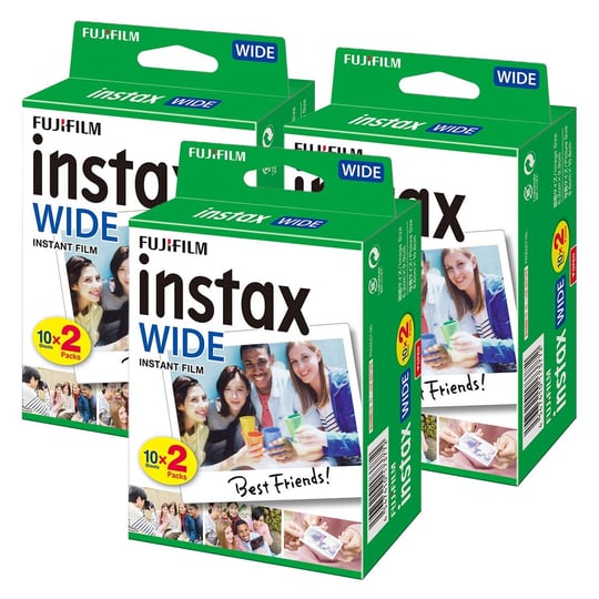 Instax Wide 20li Film 3lü Set 60 Poz
