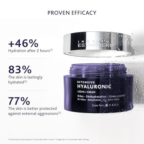 INSTITUT ESTHEDERM PARIS Intensive Hyaluronic Cream İnce Çizgi ve Kırışıklık Karşıtı Ne mlendirici Yüz Bakım Kremi 50 ml