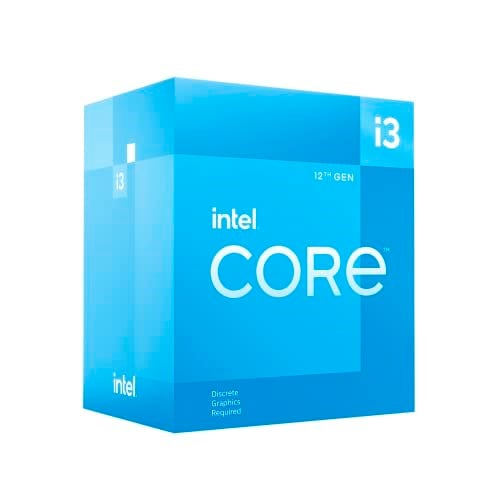 Intel Core i3-12100F 3.30GHz 4 Çekirdek 12MB L3 Önbellek Soket 1700 İşlemci - Seçenekler: i3-12100F, i5-12400, Tek, Tek kişilik
