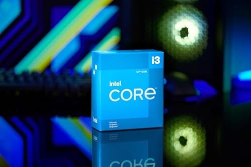 Intel Core i3-12100F 3.30GHz 4 Çekirdek 12MB L3 Önbellek Soket 1700 İşlemci - Seçenekler: i3-12100F, i5-12400, Tek, Tek kişilik