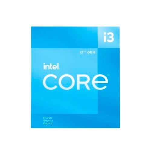 Intel Core i3-12100F 3.30GHz 4 Çekirdek 12MB L3 Önbellek Soket 1700 İşlemci - Seçenekler: i3-12100F, i5-12400, Tek, Tek kişilik