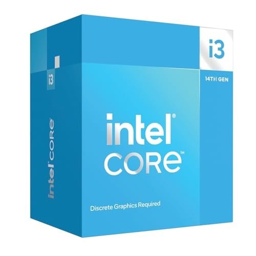 Intel® Core™ i3 masaüstü işlemci 14100F 4 çekirdek (4 P çekirdek ve 0 E-cores) 4,7 GHze kadar