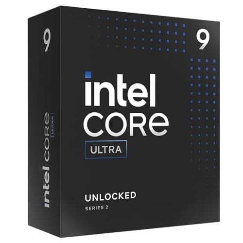 Intel Core Ultra 9 Masaüstü İşlemci 285K - 24 çekirdek (8 P çekirdeği + 16 E-çekirdek) ve 24 iş parçacığı - 5,7 GHze kadar kilidi açıldı - 40 MB Önbellek - Intel 800 serisi yonga seti tabanlı