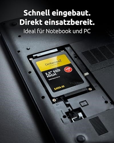 Intenso SSD 2.5 inç SATA 3 120 GB, Siyah - Seçenekler: 120GB, 240GB, 480GB, 960GB, Sata 2,5