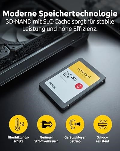 Intenso SSD 2,5 Sata 3 128Gb - Seçenekler: 128GB, 512 GB, 128 GB, 250 GB, 256 GB, 500GB, 1 TB, 1TB...