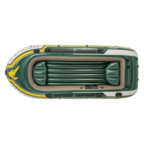 Intex 4LÜ BOT SETİ (351x145x48cm) (Kurek&Pompa) - Seçenekler: 295 x 137 x 43 cm, Standart, Kürek ve şişirici