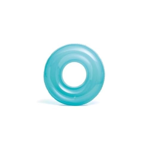 Intex 59260 Şeffaf Renkli Simit 76 cm, su sporları, plaj malzemesi, şişme ürün, yüzme aksesuarı, kamp, dalış, güvenlik
