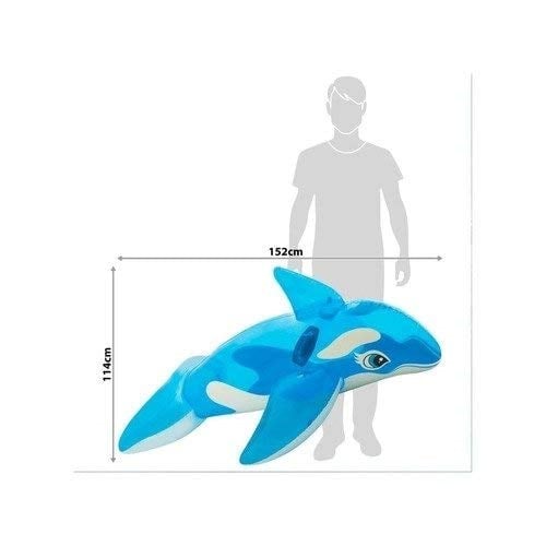 İntex Şeffaf Balina Binici 163x76 Cm IBN58523