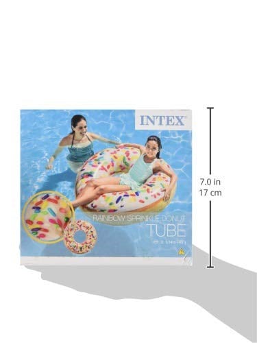 INTEX Serpme Donut Şişme Simit 114 Cm 56263