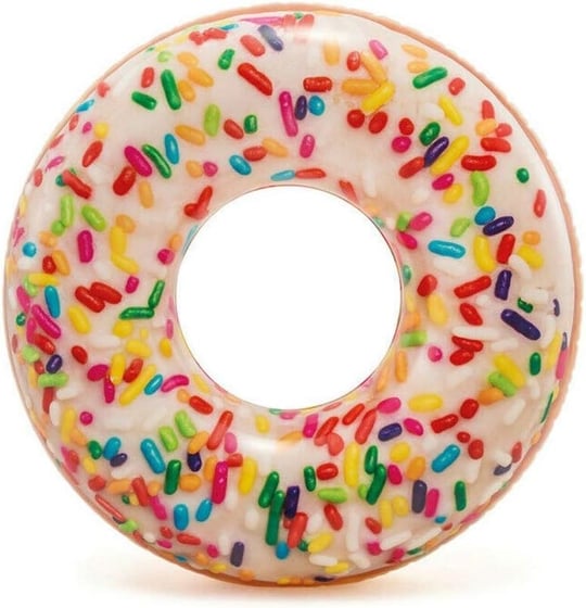 INTEX Serpme Donut Şişme Simit 114 Cm 56263