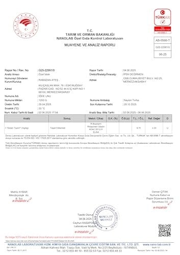 İpek Değirmen Glutensiz İğde Unu, 1 KG, Taş Değirmen, Saf