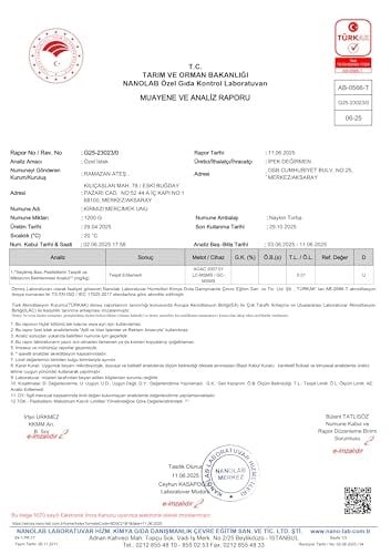 İpek Değirmen Glutensiz Kırmızı Mercimek Unu, 2 Kg, Aile Boyu, Saf