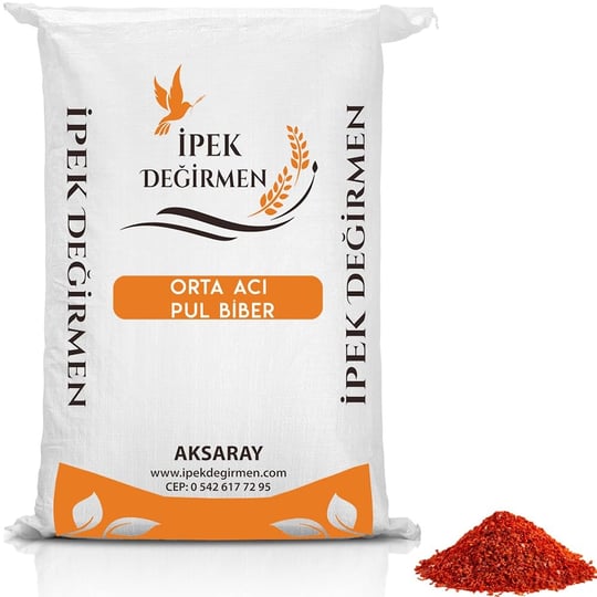 İpek Değirmen Halis Pul Biber 500 Gr - Katkısız Doğal Lezzet