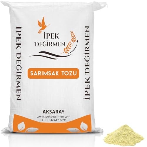 İpek Değirmen Sarımsak Tozu 1 Kg - Klasik Sosluk Lezzet Saf Toz