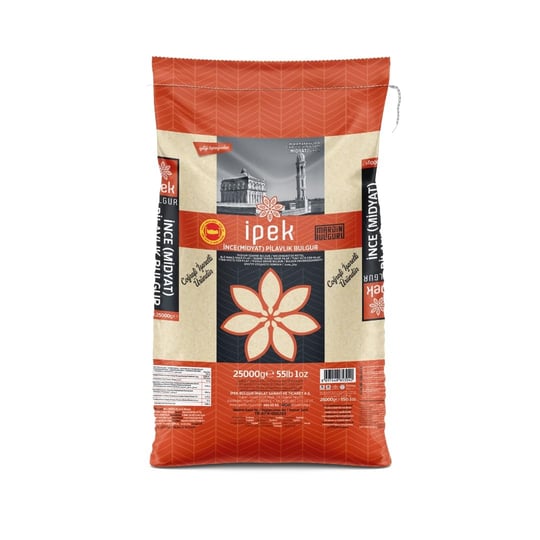 İpek İnce (Midyat) Pilavlık Bulgur 25 Kg