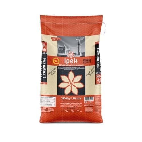 İpek İnce (Midyat) Pilavlık Bulgur 25 Kg