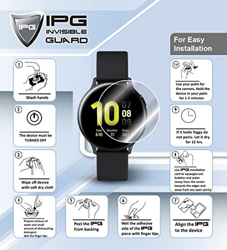 IPG HUAWEI WATCH FIT 3 ile uyumlu HydroGel Ekran Koruyucu (2 Adet)