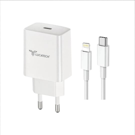 Iphone Lightning ile Uyumlu 35W Ultra Hızlı Şarj Adaptörü, Beyaz