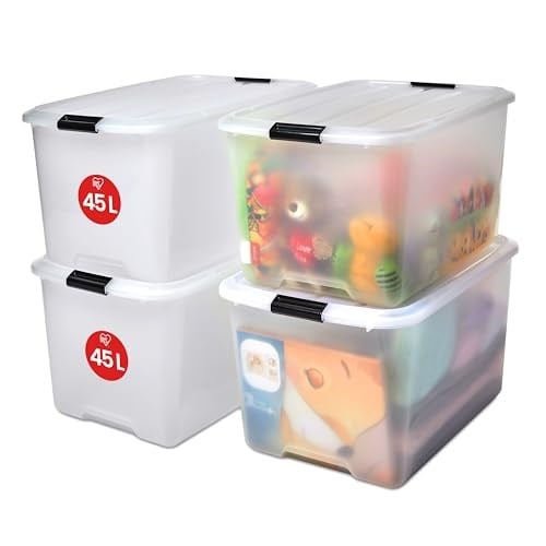 IRIS OHYAMA TB-45 Kutu Seti, 45L, Şeffaf