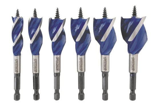 Irwin Speedbor Ahşap Matkap Seti, 10,2 cm, 6 Parçalı (1877239)