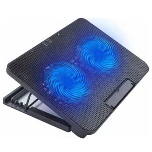 Işıklı Laptop Soğutucu (ÇİFT FAN) - Seçenekler: ÇİFT FAN, TEK FAN