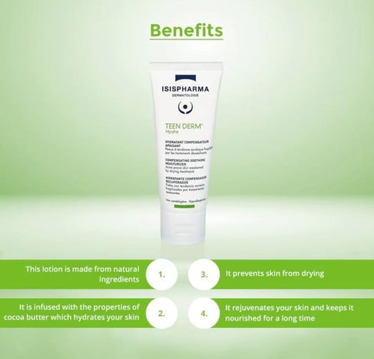 Isıs Pharma Teen Derm Hydra 40 Ml