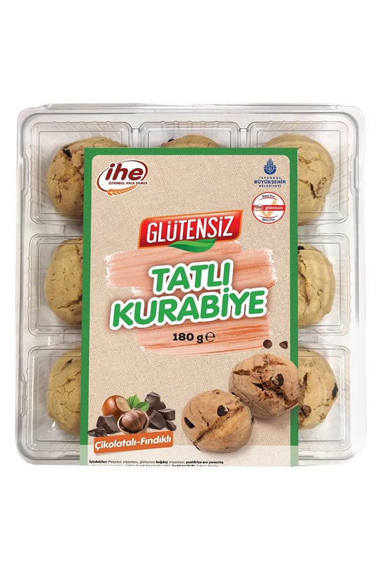 İstanbul Halk Ekmek Glütensiz Tatlı Kurabiye 180 gr