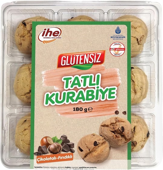 İstanbul Halk Ekmek Glütensiz Tatlı Kurabiye 180 gr