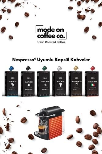Italian Mode Nespresso Uyumlu Alüminyum Kapsül Kahve Seti - 60 Adet