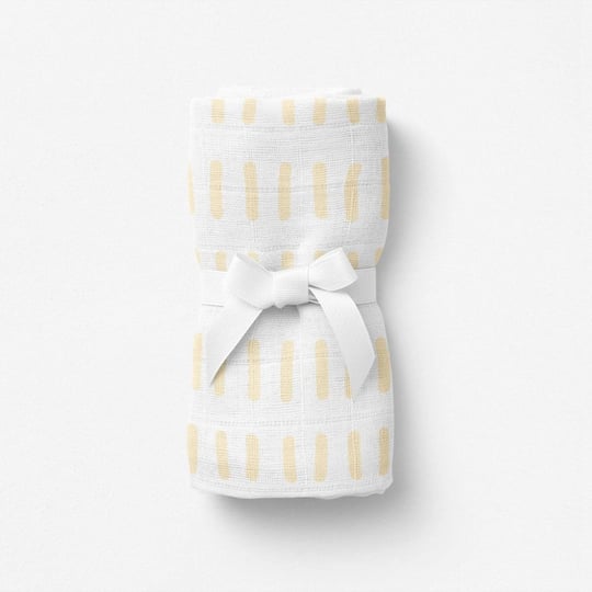 Itsy Bitsy Kids Amulet Lemon Lines , Müslin Bebek Örtüsü , 70x70 Cm