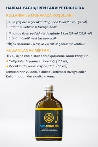 İXİR200 Bio Şurup Konsantresi%100 Bitkisel Iksir Apaixirium 200 ML