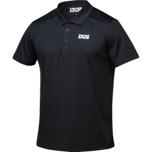 IXS Team Polo-Shirt Active - Black