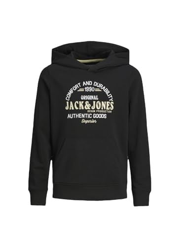 Jack & Jones Baskılı Erkek Çocuk Sweatshırt JJMINDS SWEAT HOOD JNR, 5003119566