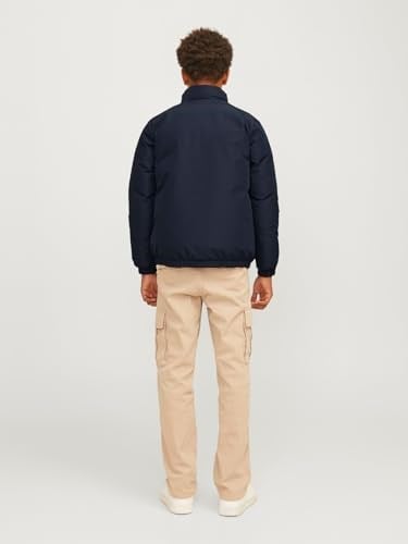 JACK & JONES Erkek Çocuk Şişme Mont Koyu Lacivert, 12259878