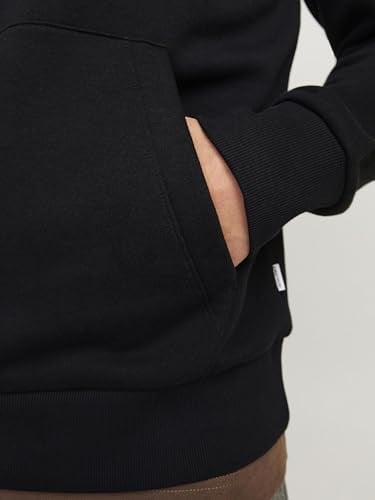 JACK & JONES Erkek Jjecorp Logo Sweat Hood Noos Kapüşonlu Sweatshirt