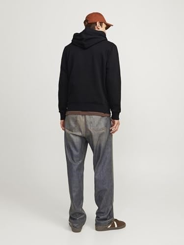 JACK & JONES Erkek Jjecorp Logo Sweat Hood Noos Kapüşonlu Sweatshirt