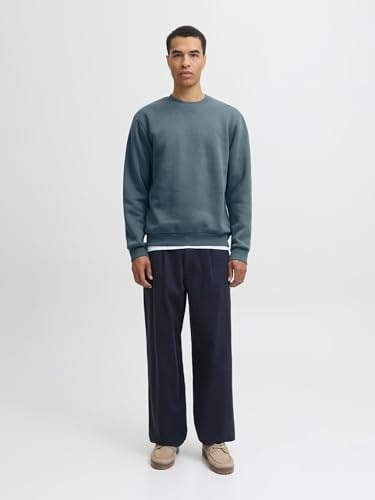 JACK & JONES Erkek JJEHOLMEN SWEAT CREW NECK NOOS Sweatshirt