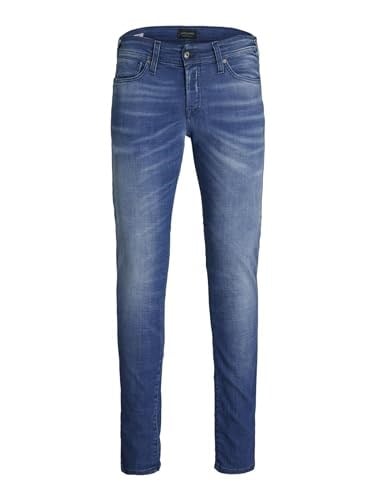 JACK & JONES Erkek JJIGLENN JJICON BL 894 Jeans, Blue Denim, 30/34