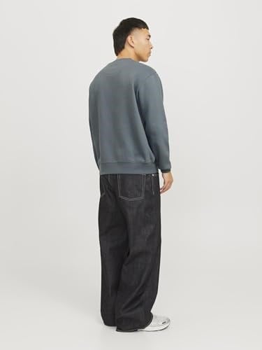 JACK & JONES Erkek Jorvesterbro Sweat Crew Neck Noos