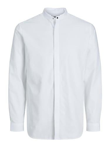 JACK & JONES Erkek Jprblatux Band Shirt L/S uzun kollu gömlek