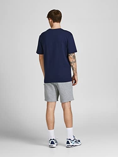 JACK & JONES Erkek Jpstbradley Sweat Şort Sn GMS Şort