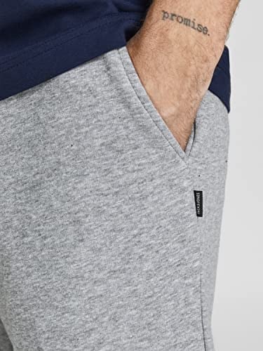 JACK & JONES Erkek Jpstbradley Sweat Şort Sn GMS Şort