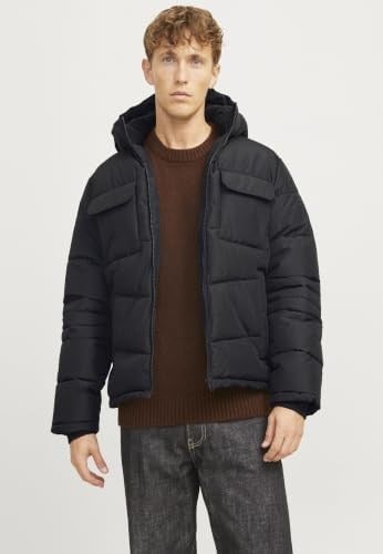 JACK & JONES Erkek Puffer Mont, 12256858