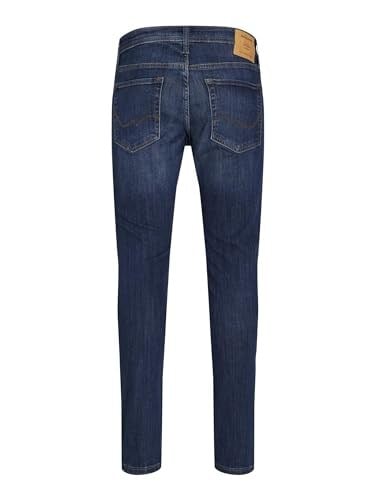 JACK & JONES Erkek Slim Fit Jeans JJIGLENN JJORİJİNAL AM 819 NOOS PIW Slim Fit Jeans
