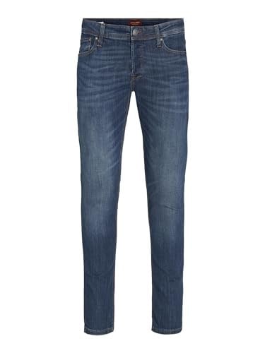 JACK & JONES Erkek Slim Fit Jeans JJIGLENN JJORİJİNAL AM 819 NOOS PIW Slim Fit Jeans