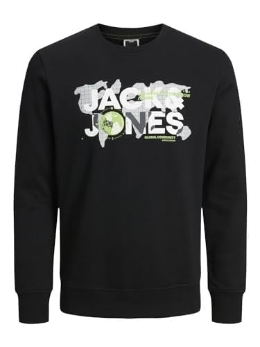 Jack & Jones Erkek Sweatshirt Jcodust Sweat Hood Sn 2pk Mp