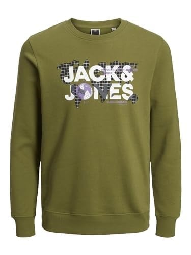 Jack & Jones Erkek Sweatshirt Jcodust Sweat Hood Sn 2pk Mp