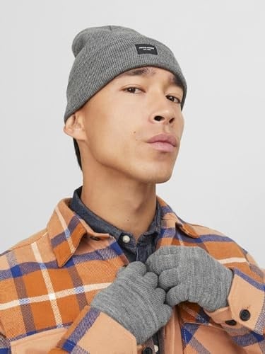 JACK & JONES JACBEANIE & GLOVE KNIT GIFTBOX örgü bere Erkek