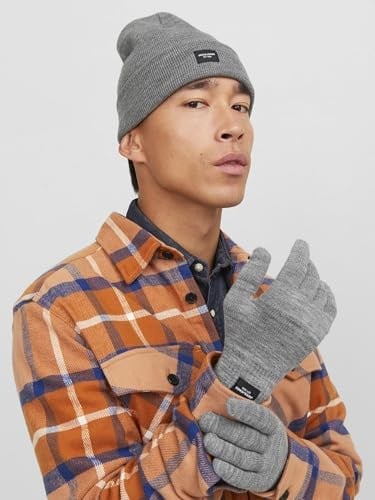 JACK & JONES JACBEANIE & GLOVE KNIT GIFTBOX örgü bere Erkek